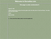 Tablet Screenshot of dorostkar.com